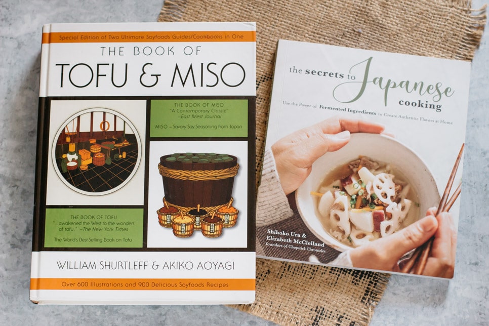 two miso books 
