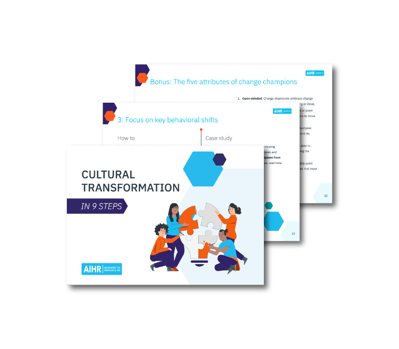 9 Steps to Transform Your Organizational Culture