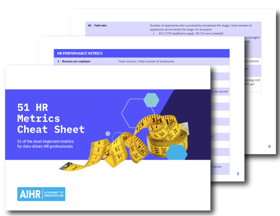51 HR Metrics Cheat Sheet