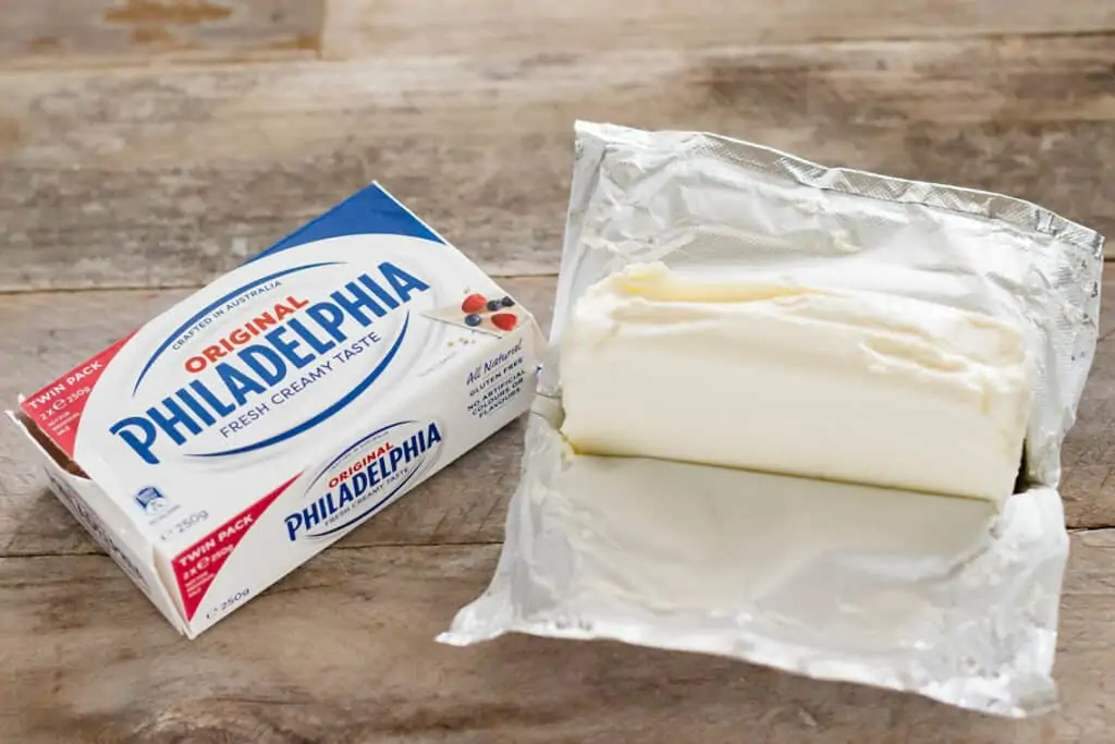 Philadelphia cream cheese package 